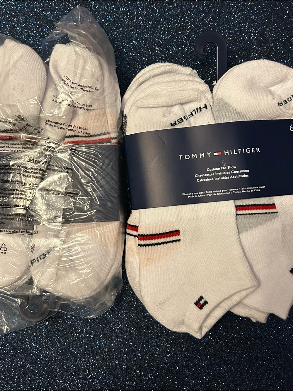Tommy Hilfiger Women’s No Show Socks 12 Pair Lot White Size 6-9 New
